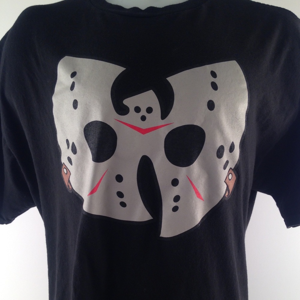 With Tang Clan Logo Jason Voorhee's Mask XXL Men's